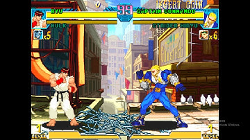Ryu VS Captain Commando | Marvel vs Capcom | EP-1072 | #BlusterGameX
