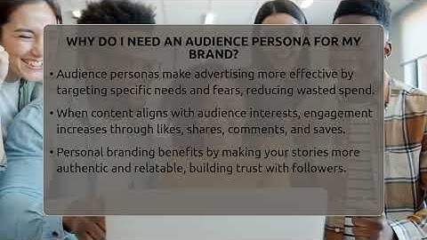 Why Do I Need An Audience Persona For My Brand? - Everyday-Networking