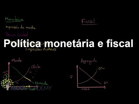 Vídeo: Quais são os principais objetivos da política fiscal e monetária do governo federal?