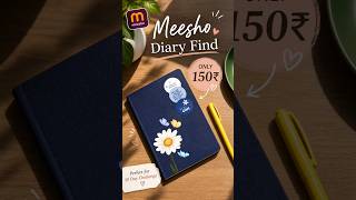 ₹150 Diary from Meesho 😳 Worth it or not? #meesho #diary #shorts
