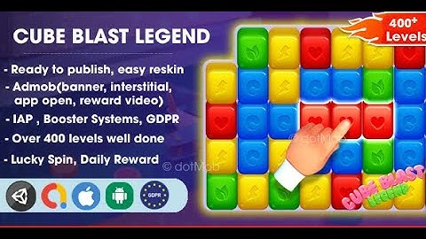 Cube Blast Legend Unity Complete Source Code