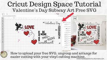 Cricut Design Space Tutorial - How to Upload & Arrange This Week