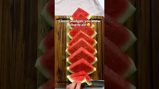 Do you know the best way to slice a watermelon shorts