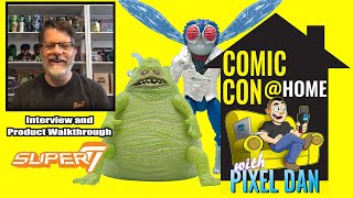 Super7 Product Walkthrough with Brian Flynn | Comic Con 2020 at home with Pixel Dan