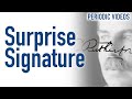Surprise Signature - Periodic Table of Videos