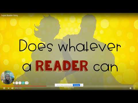 Super Reader Song   YouTube