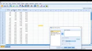 Step To Check missing value (MVA) & Mean Imputation Using SPSS