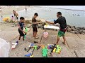 TESTAMOS TODAS AS ARMINHAS DE ÁGUA NA PRAIA DO JAPÃO