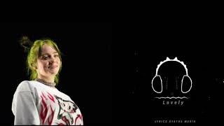 Billie Eilish - Lovely Ringtone download | English Ringtone | English Bgm | Lyrics Status Media