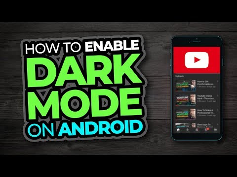 Video: How To Enable Night Mode On Android In YouTube