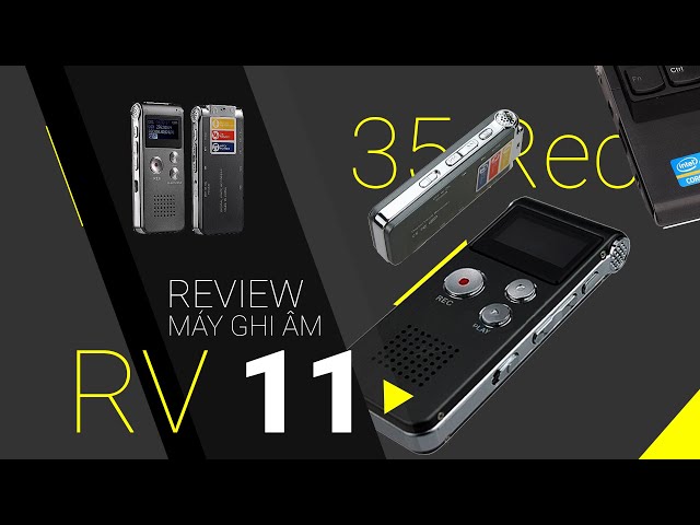 Máy ghi âm mini RV11 - Review mở hộp và trãi nghiệm nhanh tại Huy Linh class=