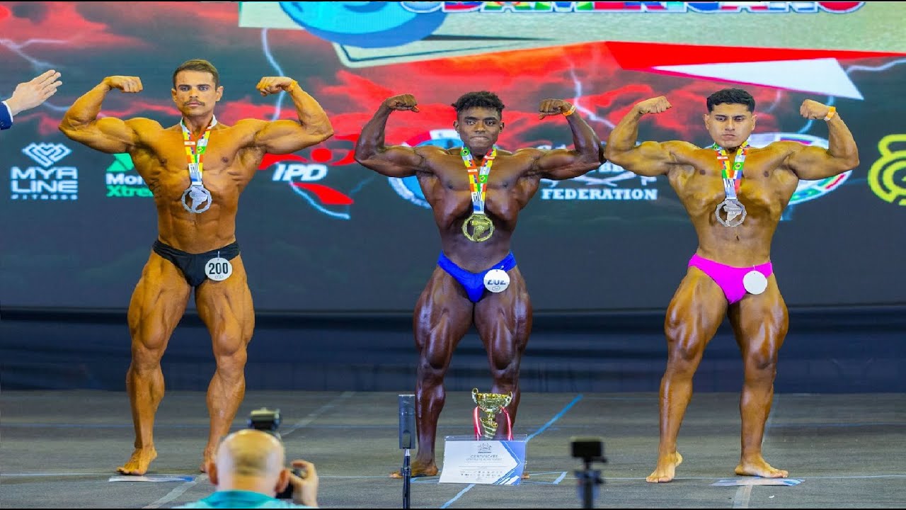 BODYBUILDING JUNIOR 16- 23 YEARS OPEN - CLASSIFIED - CAMPEONATO SUDAMERICANO IFBB 2023