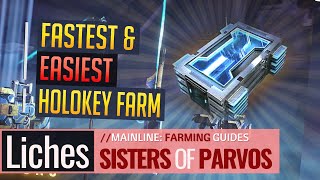 Warframe | FASTEST & EASIEST HOLOKEY FARM | Sisters of Parvos (READ PINNED)