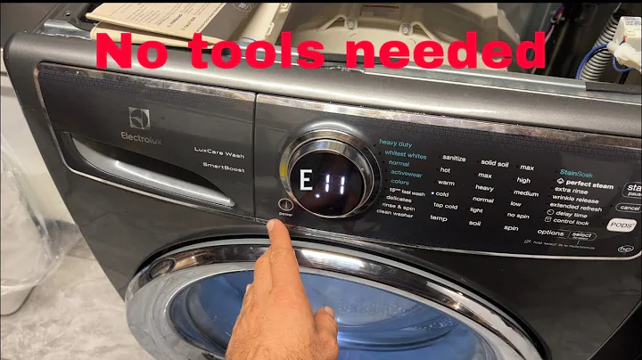 How to fix e11 error code on Electrolux washer
