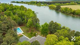 132 Tanners Point Drive | $1.75M Tanners Creek Waterfront, Stevensville, MD | Pool, Dock, & Golf_
