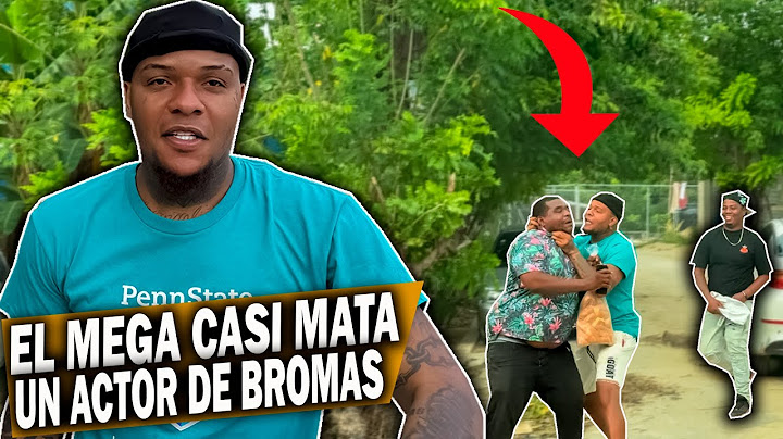 BROMA AL MEGA TERMINA MAL LE ENTRO A TR0MPA AL ACTOR