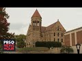 Students protest West Virginia Univ. budget cuts targeting academic programs and jobs