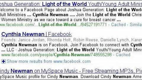 Cynthia Newman Genuine Inspiration