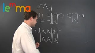 Linear Algabra 11zb: The Combination xᵀAy