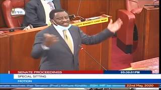 Jubilee is dysfunctional, Orengo confronts DP Ruto allies in Senate
