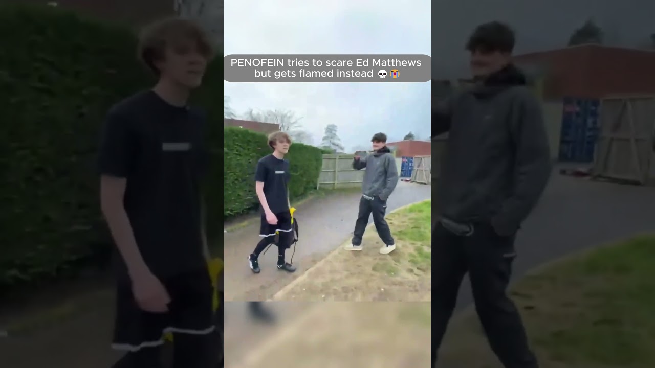 Пенофейн пытается напугать Эда Мэтьюса, но вместо этого его раскритиковали 😂😭