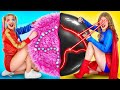 Superhéroes Juegan el Juego del Calamar | Harley Quinn VS el Guasón