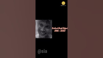 A tribute to our Sushant Singh Rajput || miss u SSR. #shorts