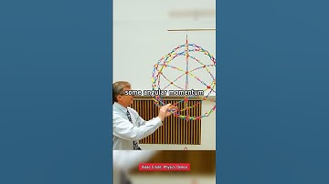 Moment of Inertia and Angular velocity Demonstration #physics
