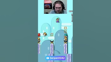 Easy Kaizo Level J5X-L7X-6TG #shorts  #MarioMaker2 #gaming #mario  #twitch