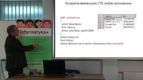 Zaawansowany język SQL - Wykład - IT Szkoła