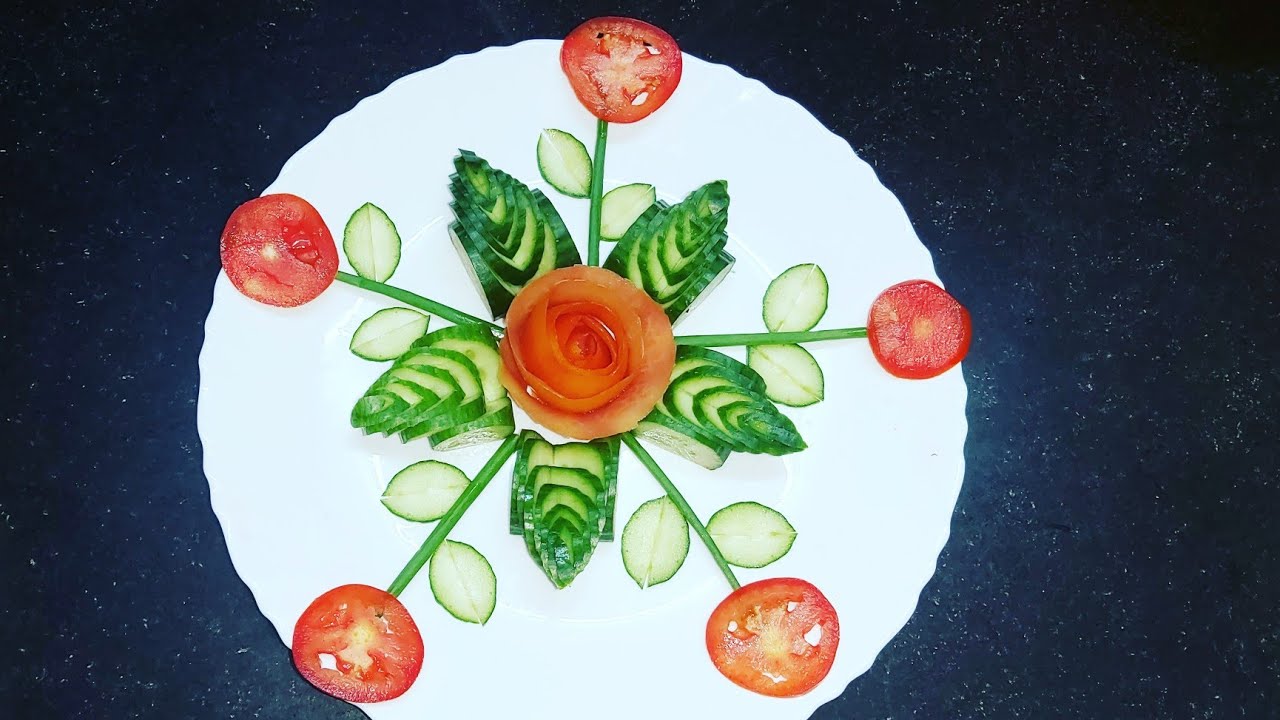 Unique And Easy Salad Decorations Ideas By Neelam ki recipes