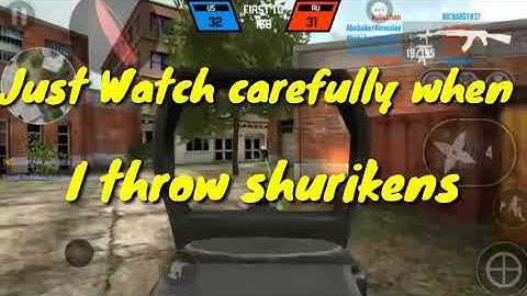 Bullet force Aim problem fix (shurikens aim)