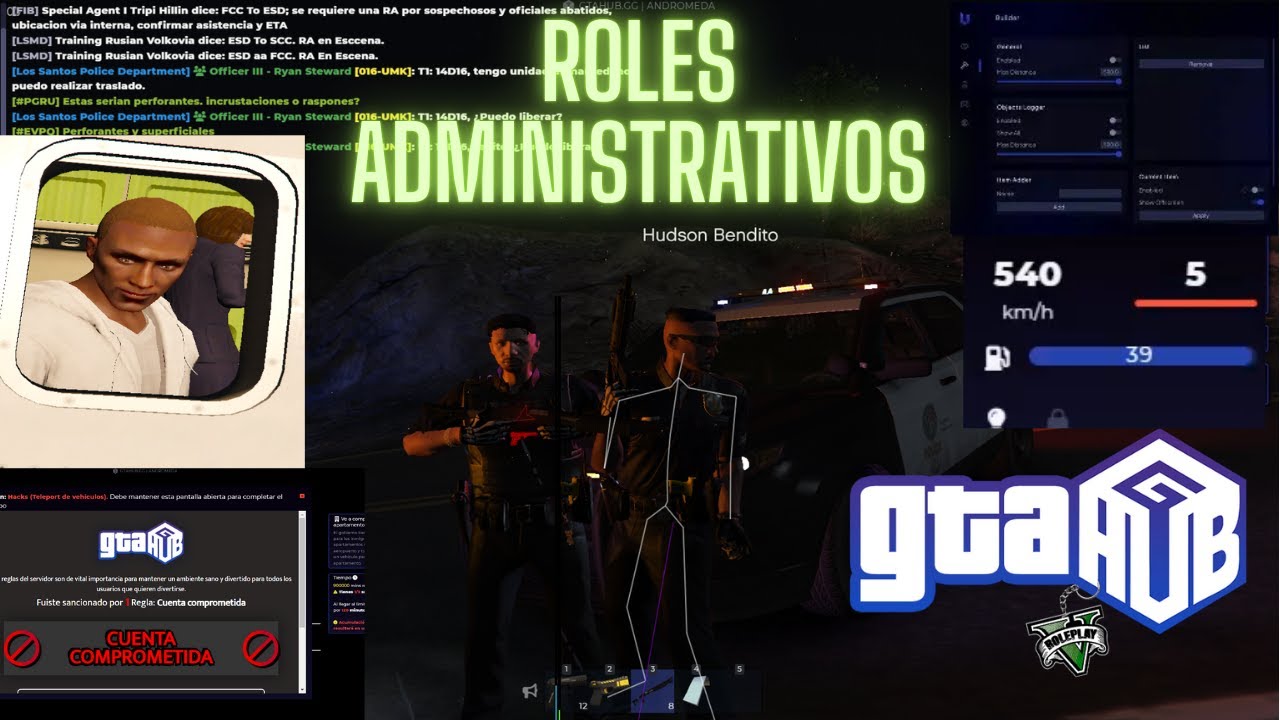 [GTAHUB] ROLES ADMINISTRATIVOS #1 🧱🧱🧱 @XJADESX