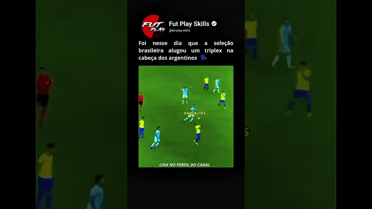 Seleção brasileira alugou um triplex na cabeça dos argentinos 🧠 