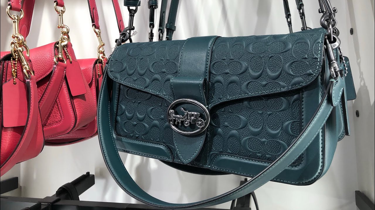 COACH SHOES AND MATCHING SHOULDER BAG - Gem