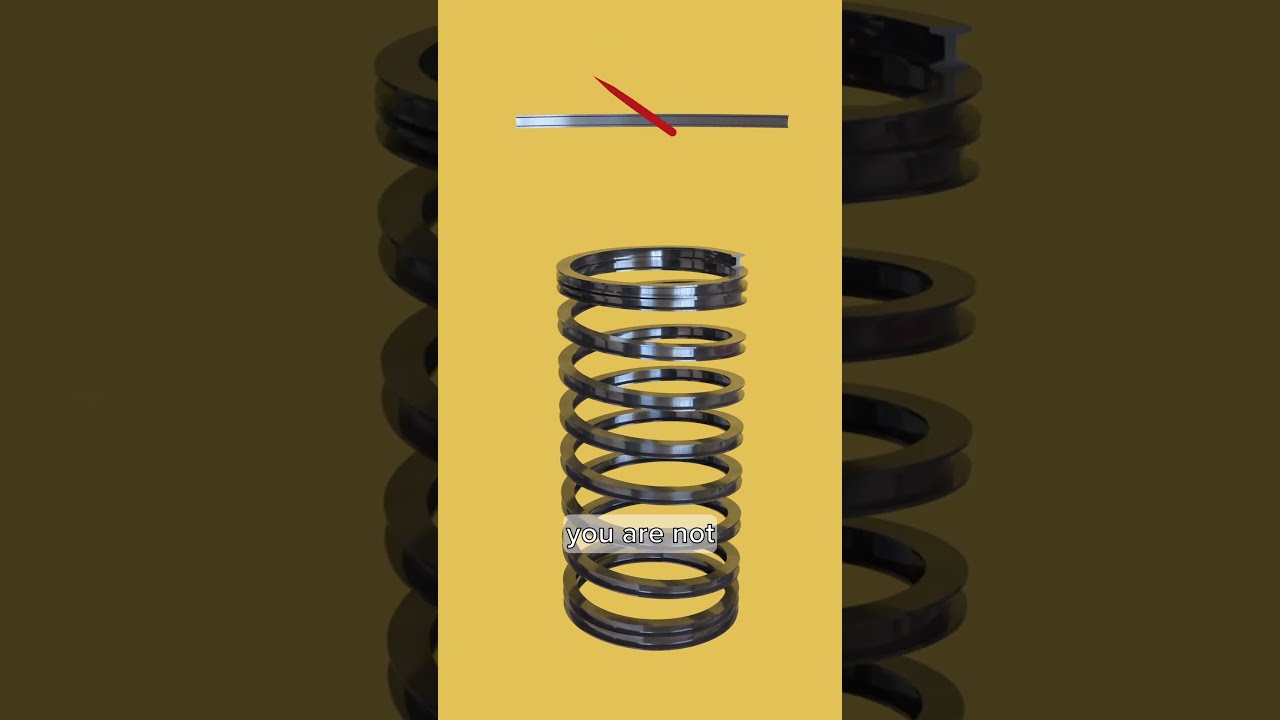 Why Springs Are NOT Made From Beams