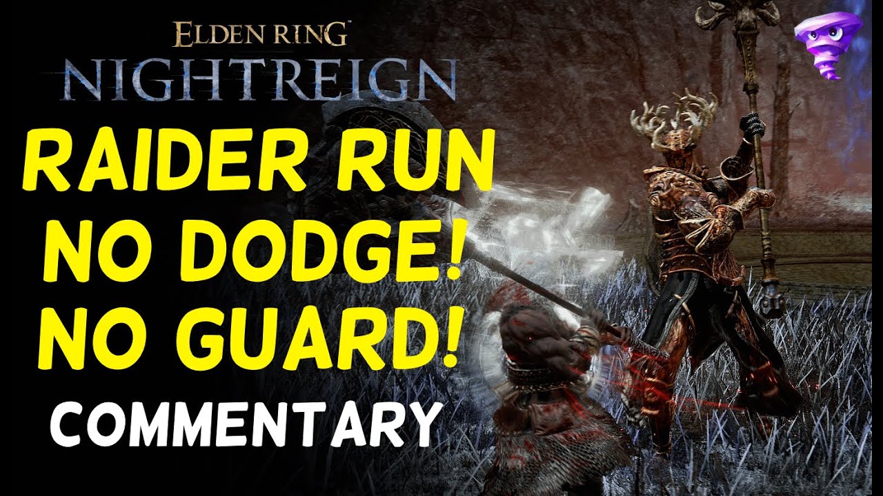 Прохождение испытания «Рейдер-одиночка» — без уклонения и защиты — Ночной аспект | Elden Ring Nig...