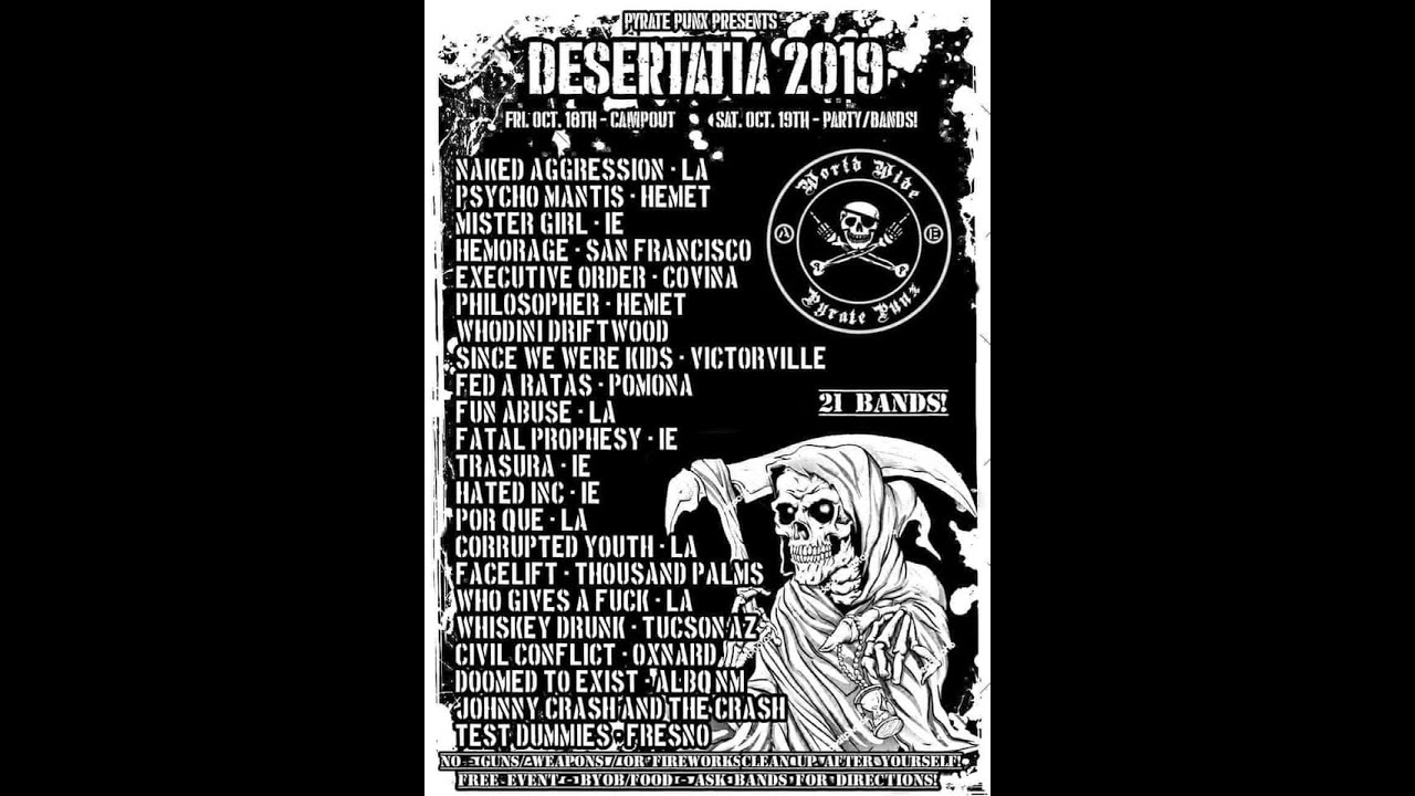 PYRATE PUNX DESERTATIA 2019 The Movie 