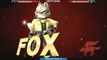 Smash 4 @ Smash Attack 10 Grand Finals - cR Dekillsage (Fox) vs HO3K John Numbers(Corrin)[720P60FPS]