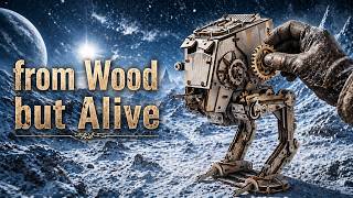 Handmade Wooden AT-ST Walker Star Wars Model Kit Collection by Ugears | Timelapse