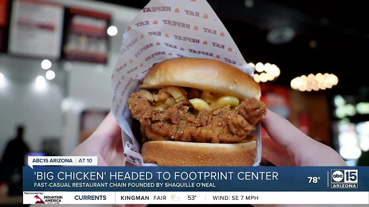 Shaq’s ‘Big Chicken’ is headed to Footprint Center