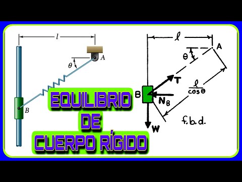 Equilibrio cuerpo rígido 2D - ejercicio 4-55 Estática de Beer AND Johnston