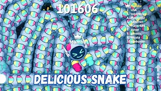 Most Delicious Snake🐍 Epic Snake io Gameplay!🔥