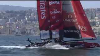 ETNZ ACWS A Crashing Day 2. Big Bang.