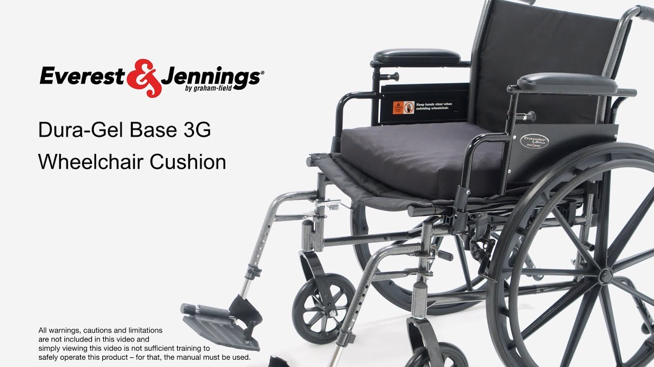 Everest & Jennings Dura-Gel BASE 3G Wheelchair Cushion