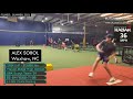 Alex sobol 2024 lhp pocket radar summer 21 waxhaw nc  showcase baseball academy  marvin ridge