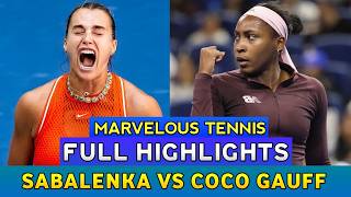 Details Coco Gauff Marvelous Tennis Vs Aryna Sabalenka • Full Highlights Before Ningbo Open 2026 Guide