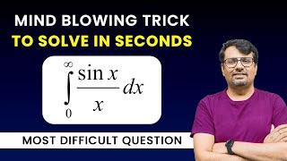 Mind Blowing Trick to Solve in Second | Integration of Given Function by GP Sir