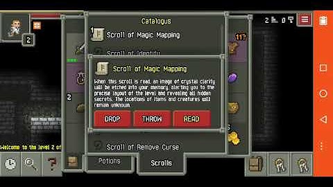 Pixel Dungeon (Android) - Catalogus Dupe - No Navbar Alternative