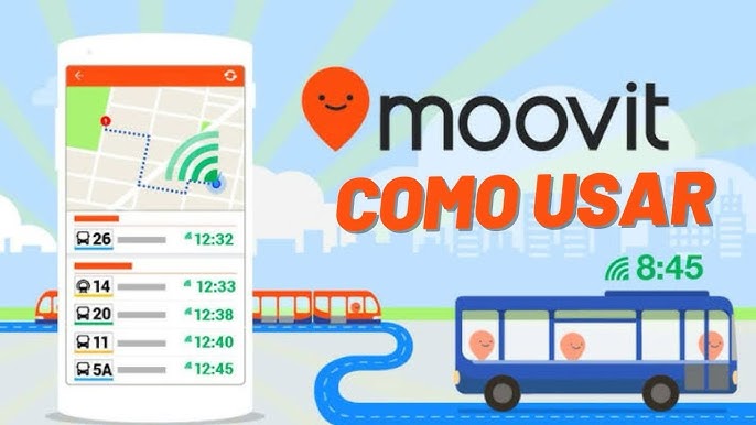 App de Mobilidade - Moovit. O melhor planejador de viagen urbanas